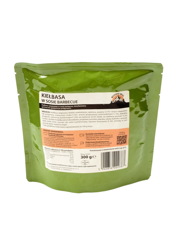 Maverick-mre-kiełbasa-w-sosie-barbecue-racja-zywnosciowa-1
